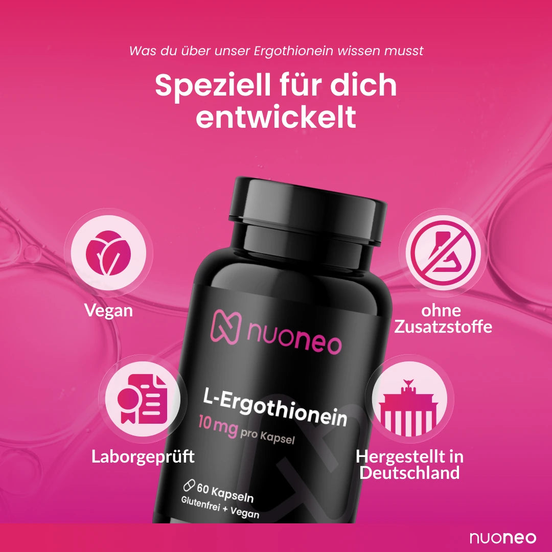 Ergothioneine Capsules 10 mg (L-Ergothioneine)