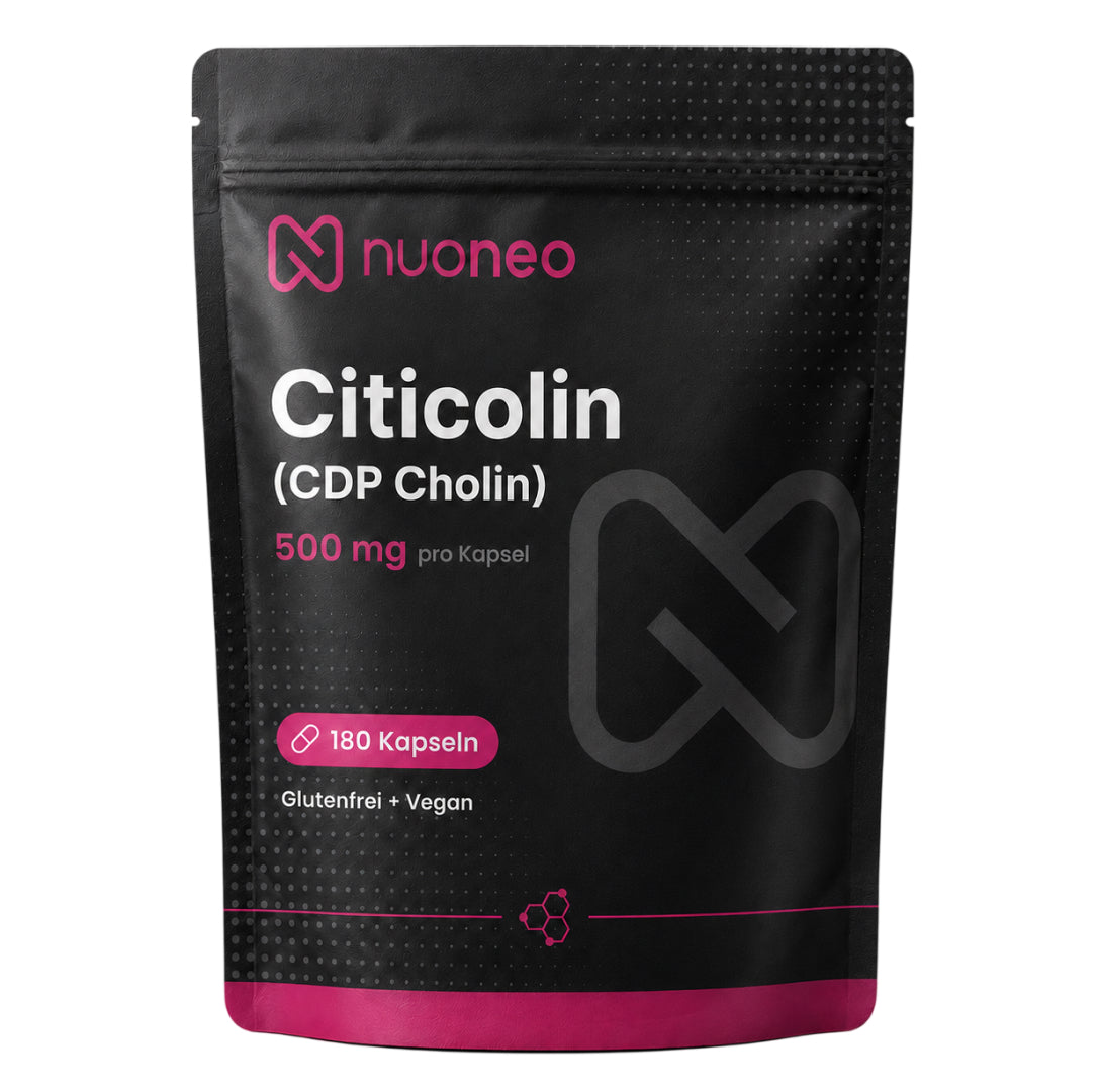 Citicoline Capsules 500 mg (CDP-Choline)