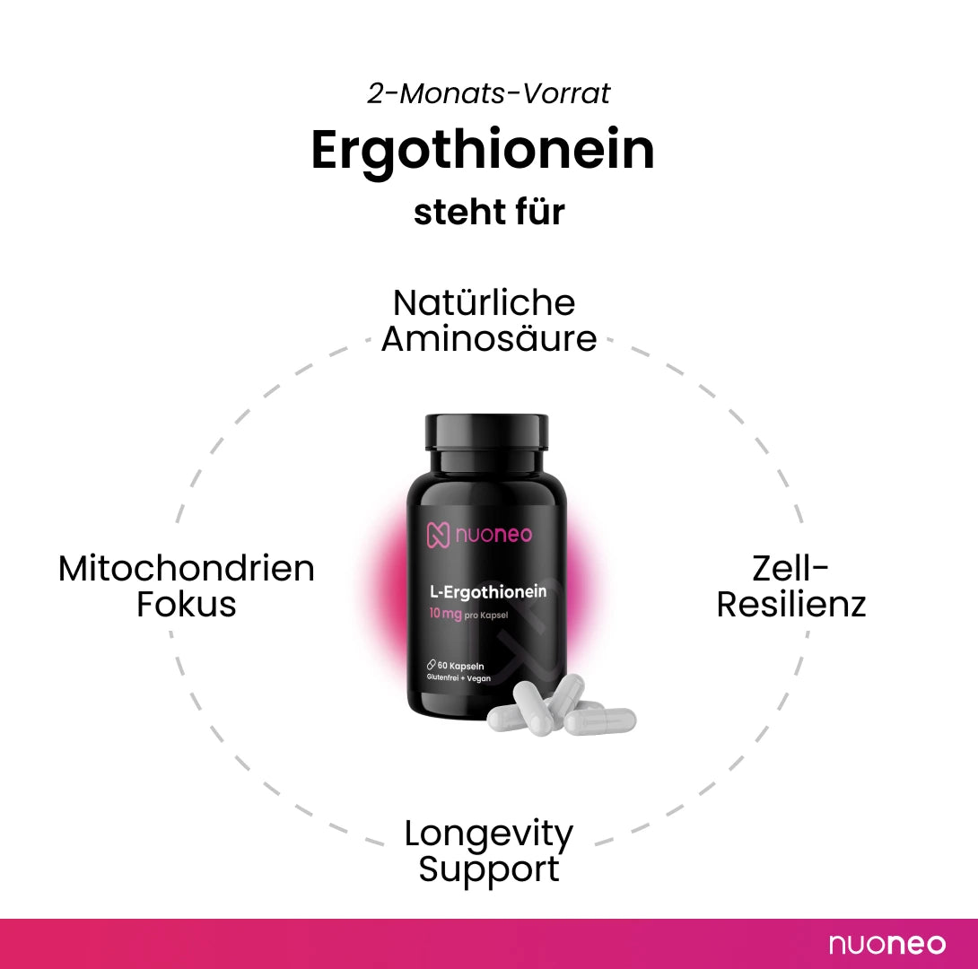 Ergothioneine Capsules 10 mg (L-Ergothioneine)