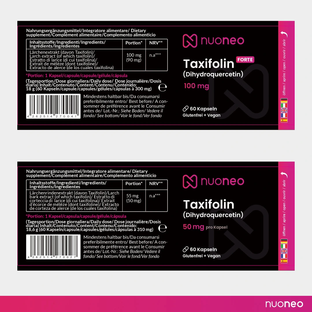 Taxifolin_Kapseln_Label