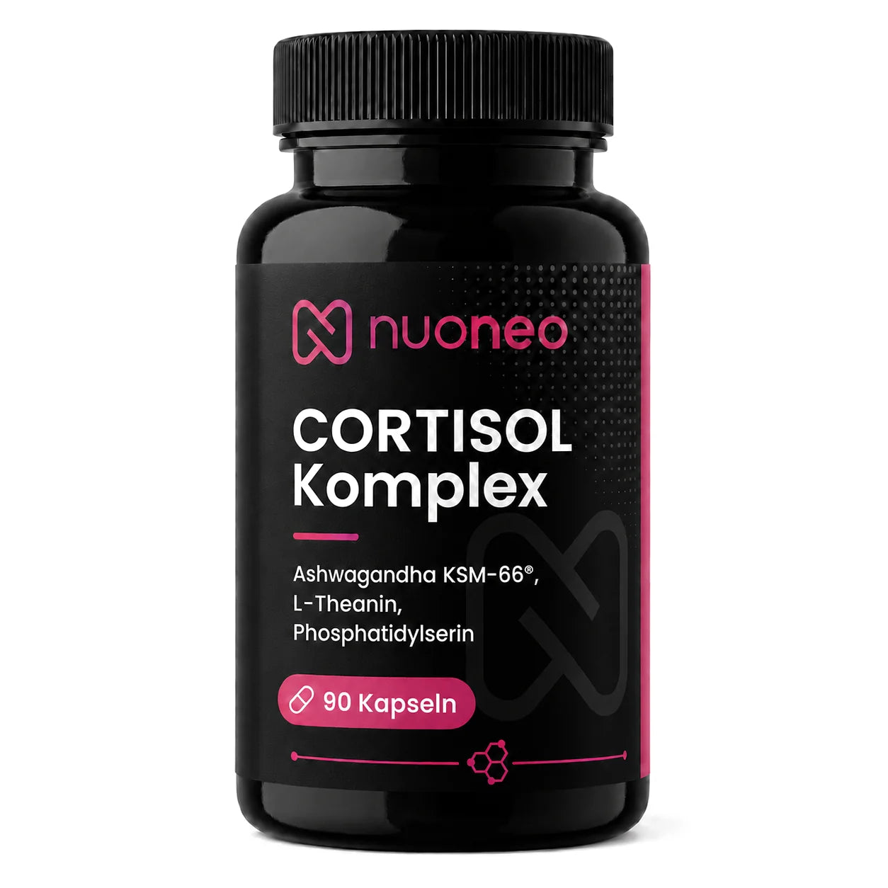 Cortisol Komplex mit KSM-66, L-Theanin und Phosphatidylserin – 90 Kapseln