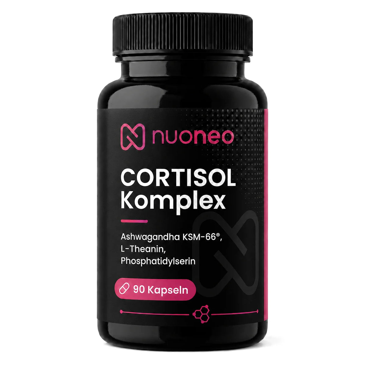 Cortisol Komplex mit KSM-66, L-Theanin und Phosphatidylserin – 90 Kapseln