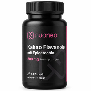 Cocoa Flavanol Capsules – 500 mg Cocoa Extract with Epicatechin