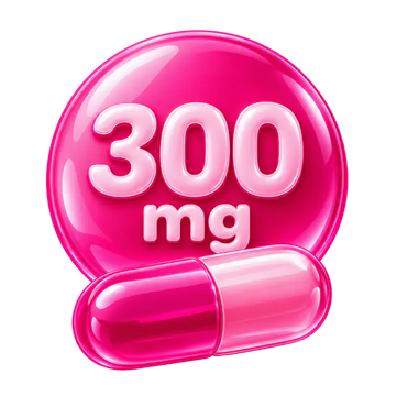 300 mg Hyaluronsäure in einer Kapsel