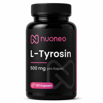 L-Tyrosine 500 mg – 120 capsules by nuoneo
