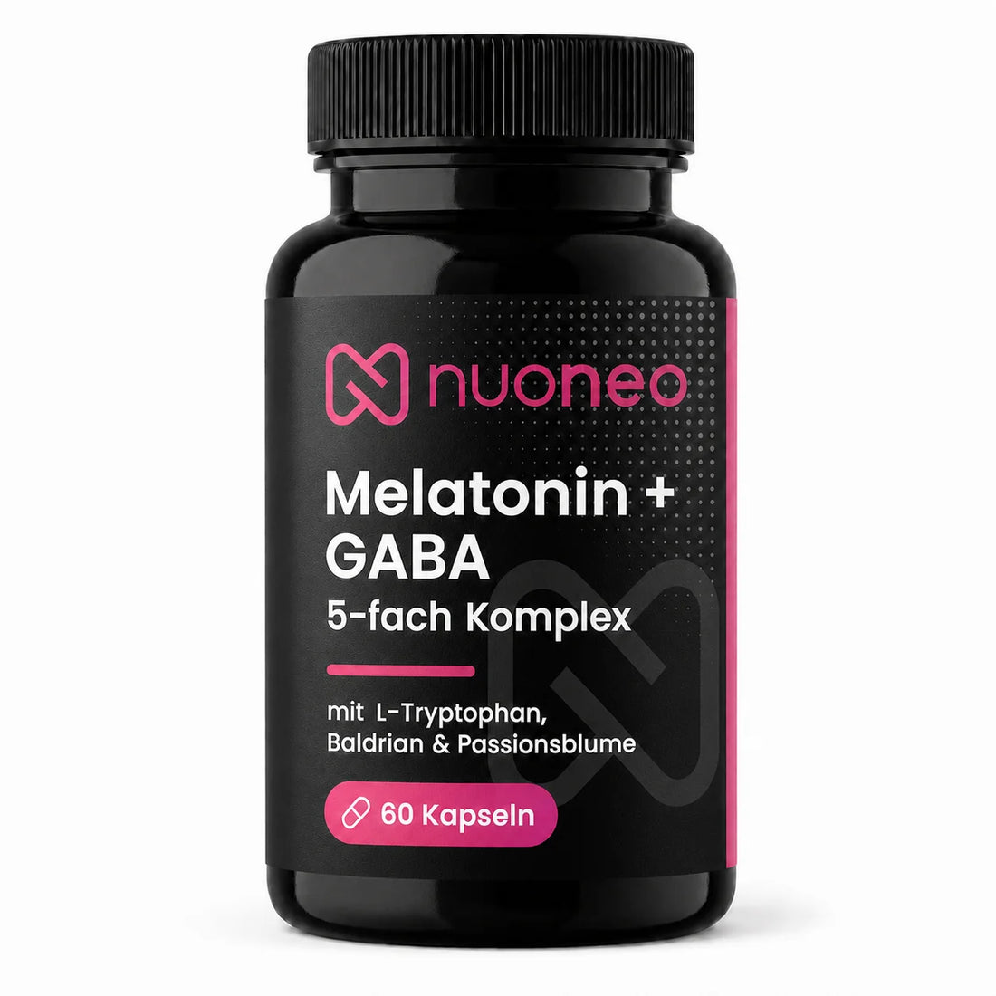 Melatonin und GABA 5-fach Komplex – 60 Kapseln von nuoneo