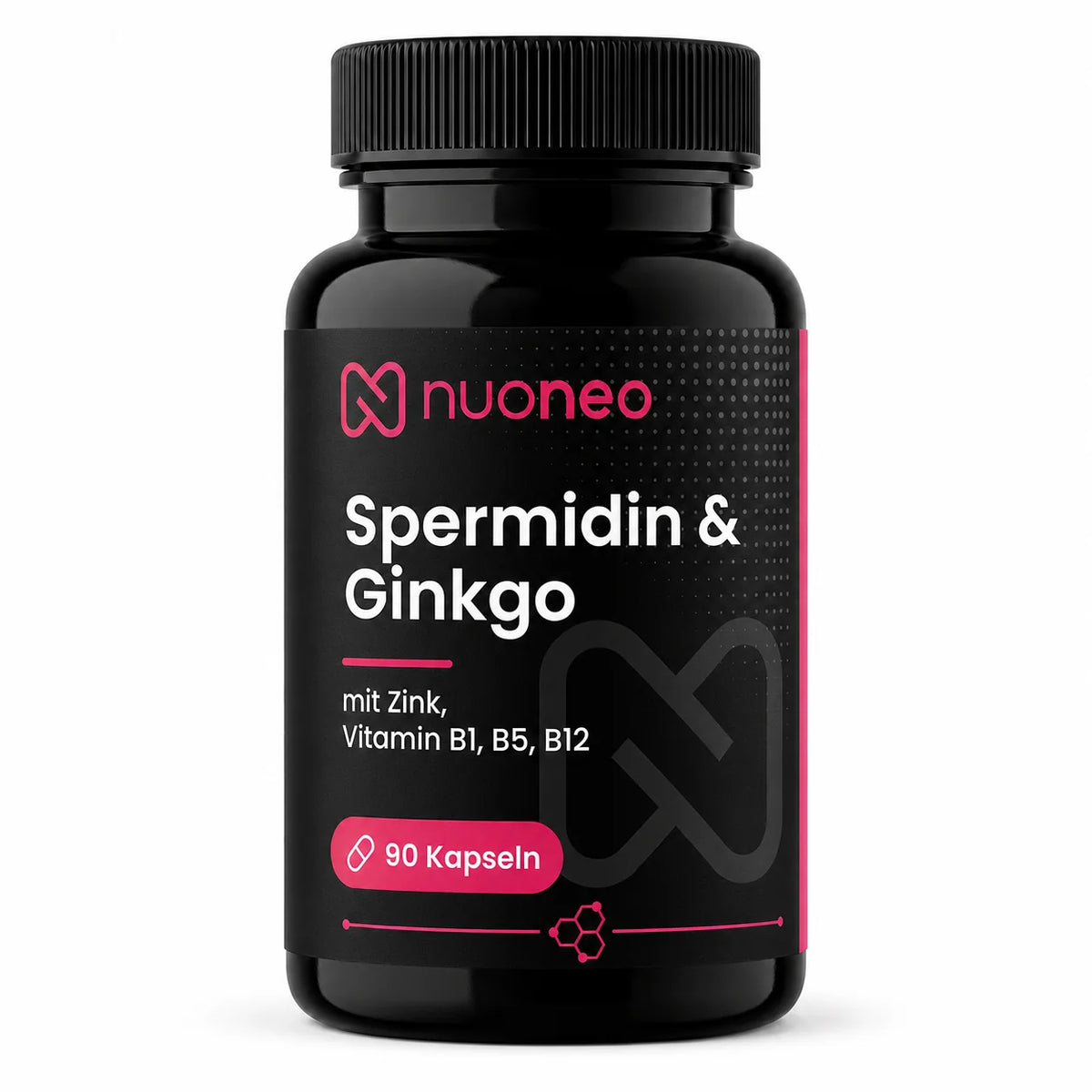 Spermidin 6 mg mit Ginkgo – 90 Kapseln von nuoneo