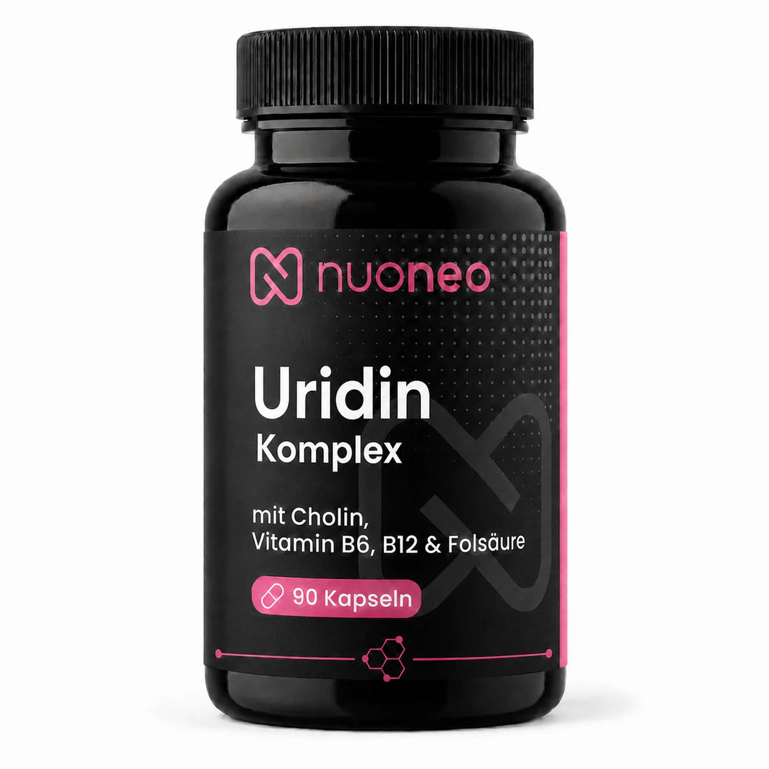 Uridin Komplex mit Cholin, Vitamin B6, B12 und Folsäure – 90 Kapseln